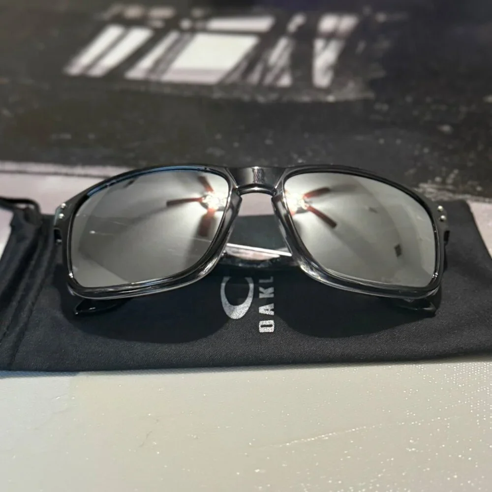 OO9102 Oakley Holbrook Dark Ink Fade Prizm Polarized Sunglasses - Picture 14 of 15